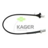 KAGER 19-5508 Tacho Shaft
